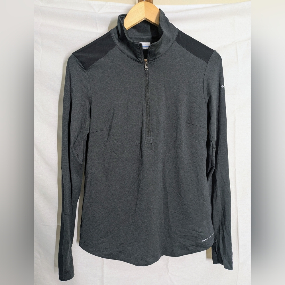 Columbia Dark Gray Quarter-Zip Pullover